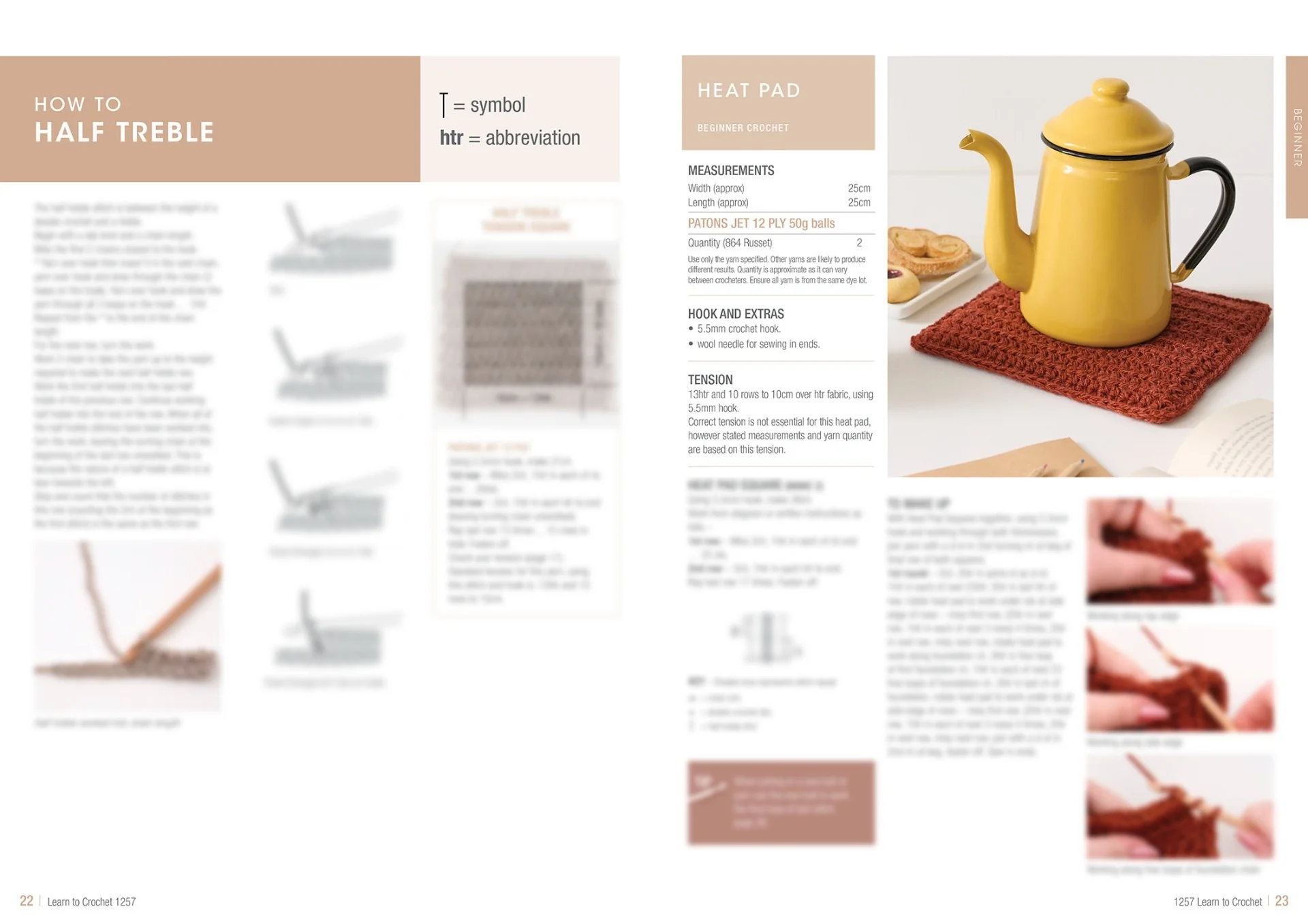 Patons Learn To Crochet 1257 - Image 12