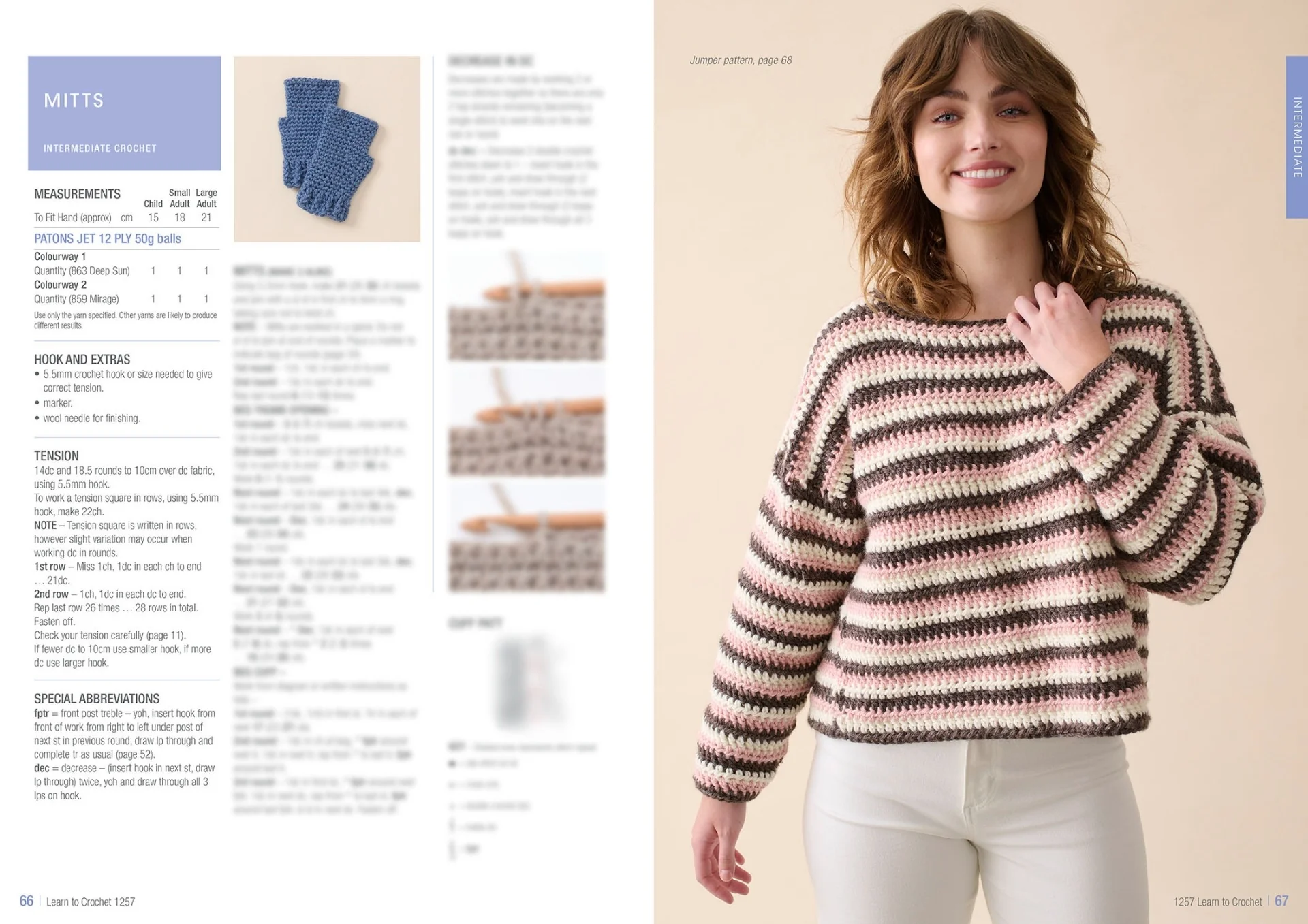 Patons Learn To Crochet 1257 - Image 34