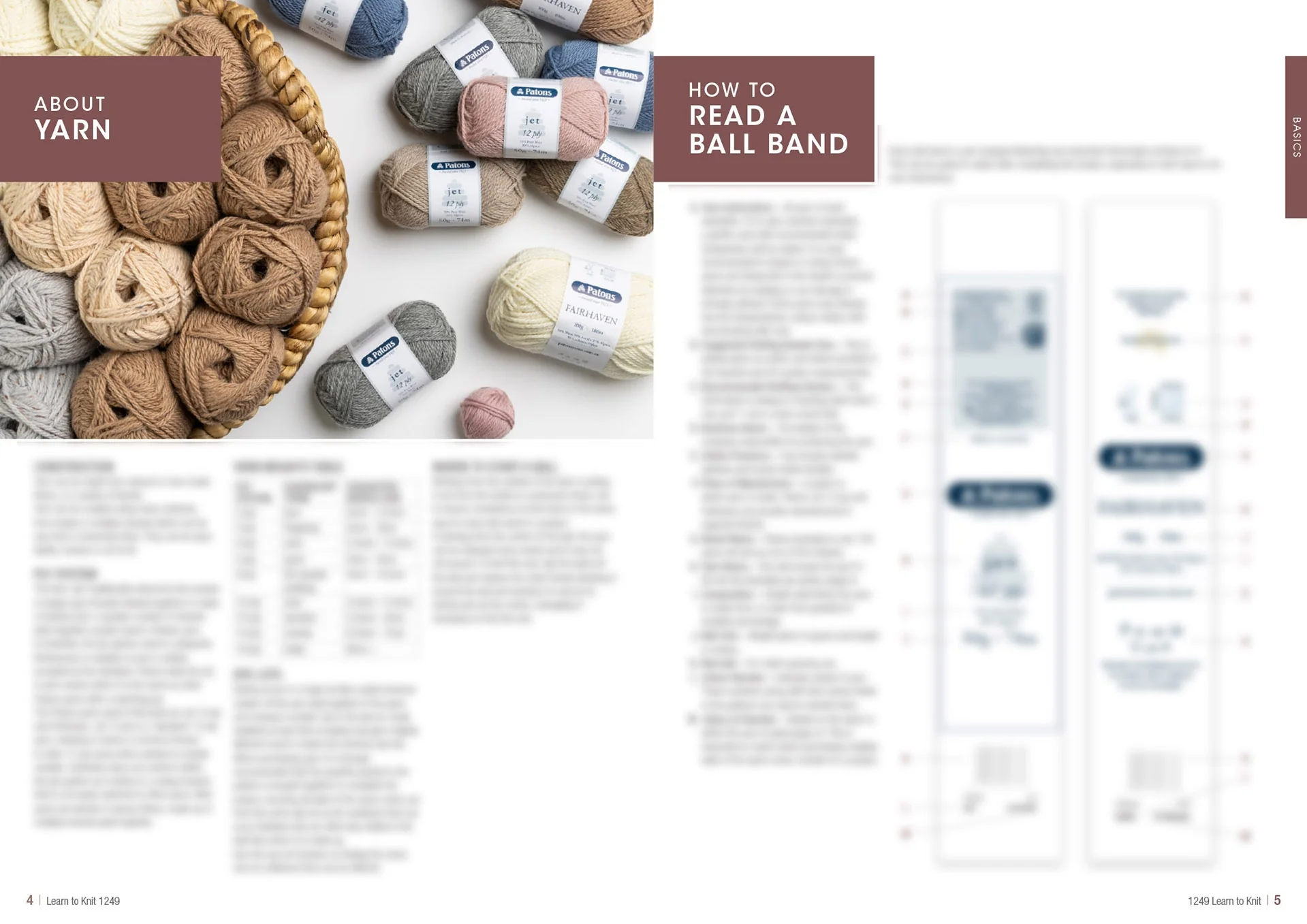 Patons Learn To Knit 1249 - Image 3