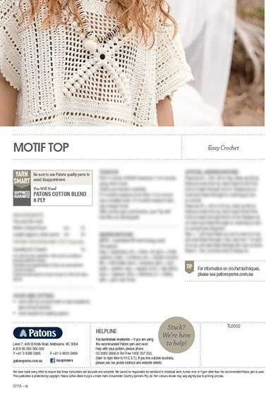 Patons Motif Top 0023 - Image 3