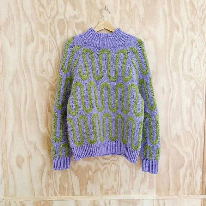 Spektakelstrik Wave Sweater Digital Pattern - Image 3