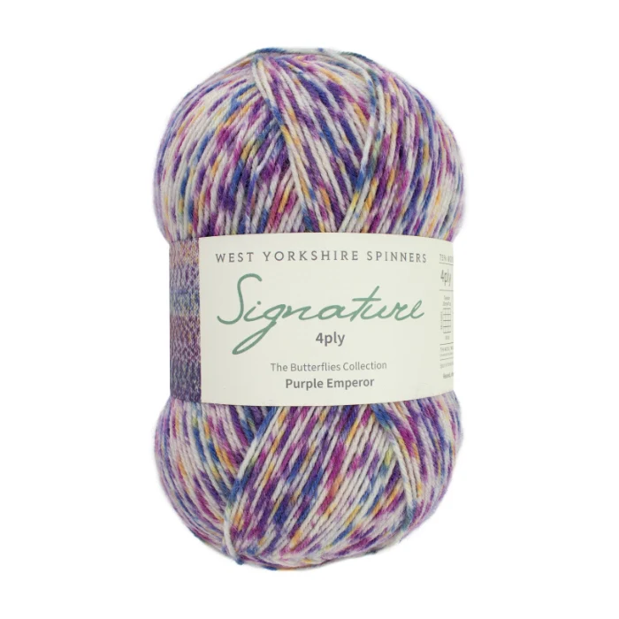 West Yorkshire Spinners Signature 4 Ply Butterflies - Image 6