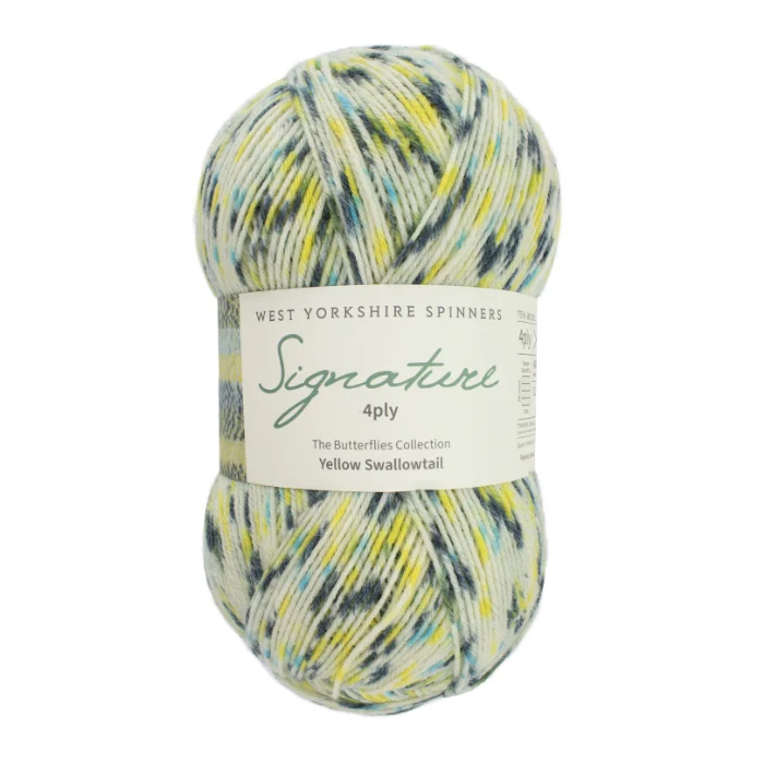West Yorkshire Spinners Signature 4 Ply Butterflies - Image 8
